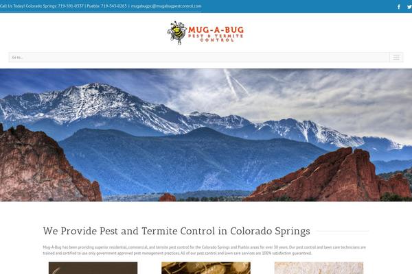 mugabugpestcontrol.com site used Avada