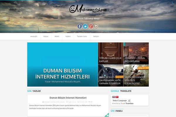 muhammedaksam.com.tr site used Arter
