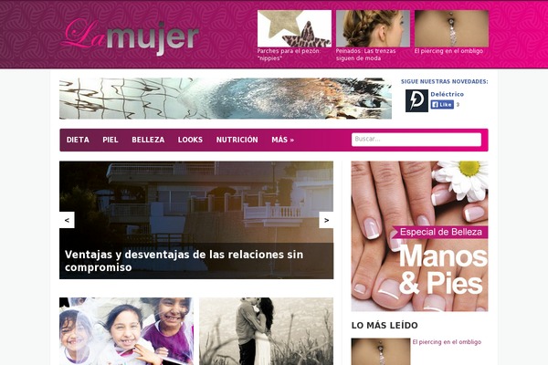 mujer.la site used Mujer.la
