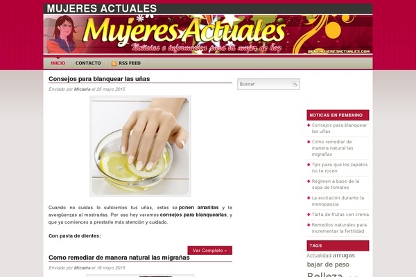 mujeresactuales.com site used Enfemenino