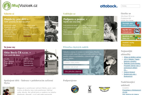 mujvozicek.cz site used Ottobock