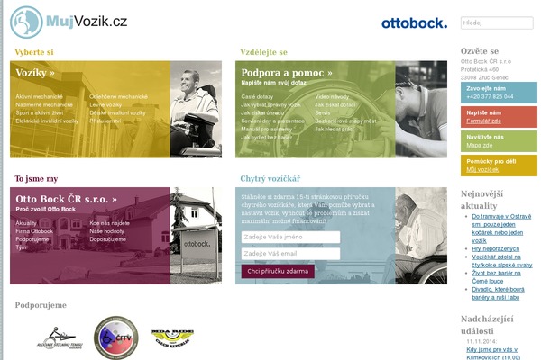 ottobock theme websites examples