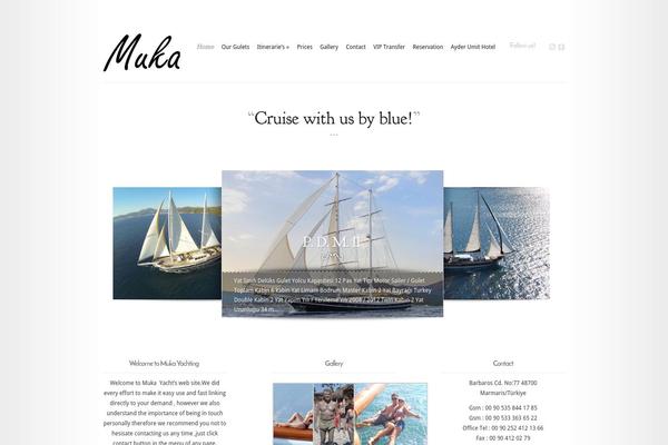 Modest theme site design template sample