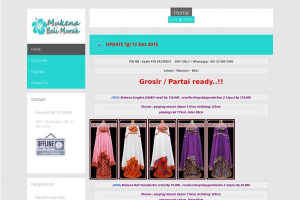 Unik theme site design template sample