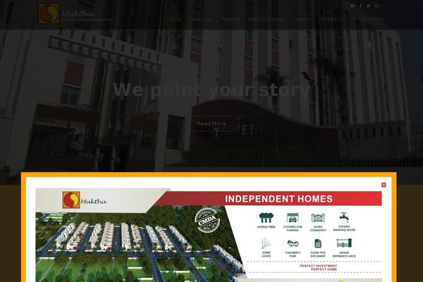 mukthafoundations.com site used Muktha-foundations