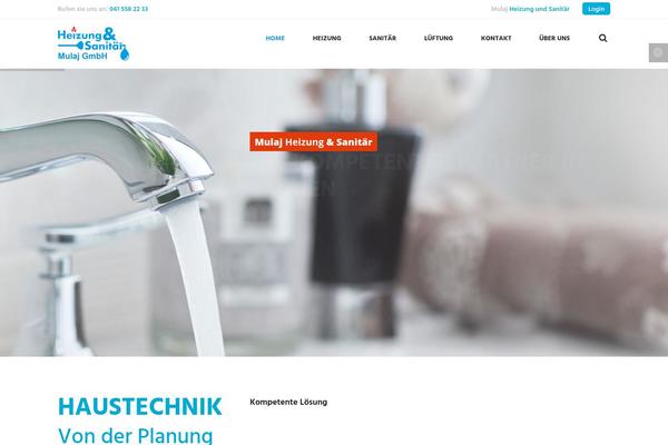 plumbing-company theme websites examples