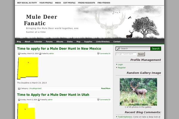 muledeerfanatic.com site used Lonelytree