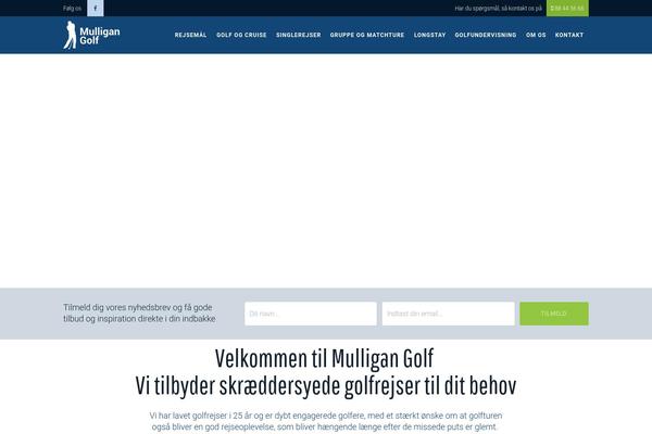 mulligangolf.dk site used Mulligangolf_dk_wp