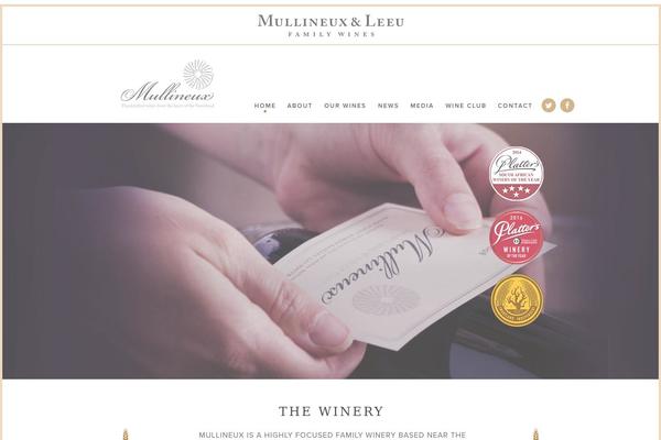 mullineuxwines.com site used Mullineux