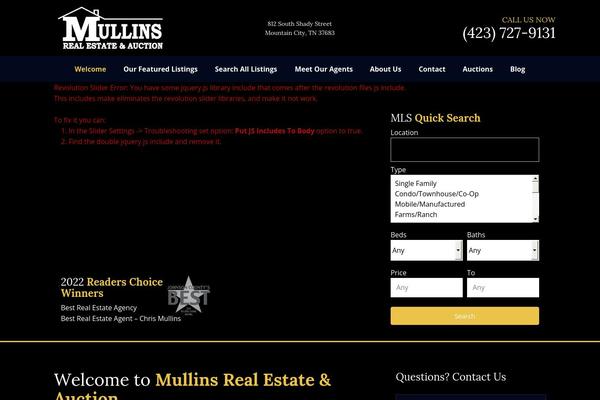 Impreza theme site design template sample