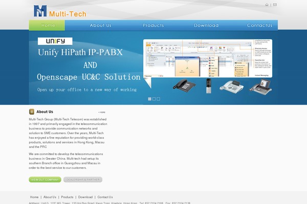 multi-tech.com.hk site used Multitech