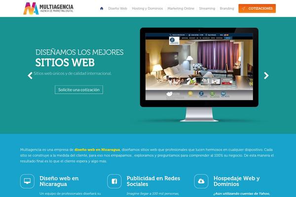 multiagencia.com site used Honduespacios