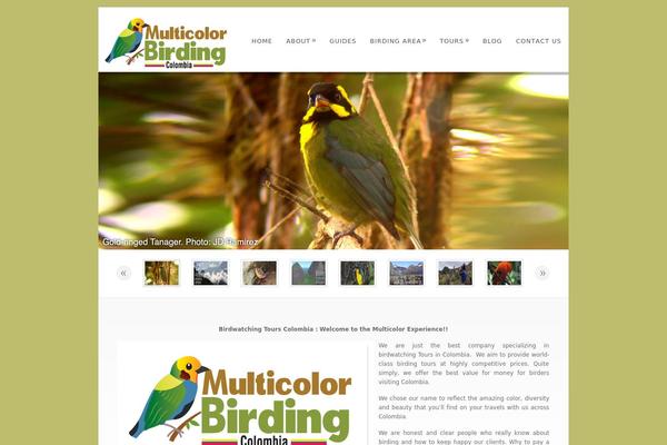 multicolorbirdingcolombia.com site used Dandelion_v2.6.1
