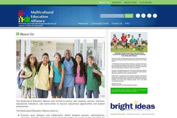 multiculturaleducationalliance.org site used Mcea-theme