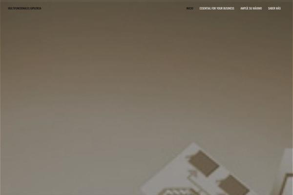 Jarvis theme site design template sample