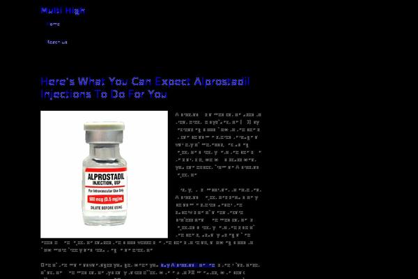 GeneratePress theme site design template sample