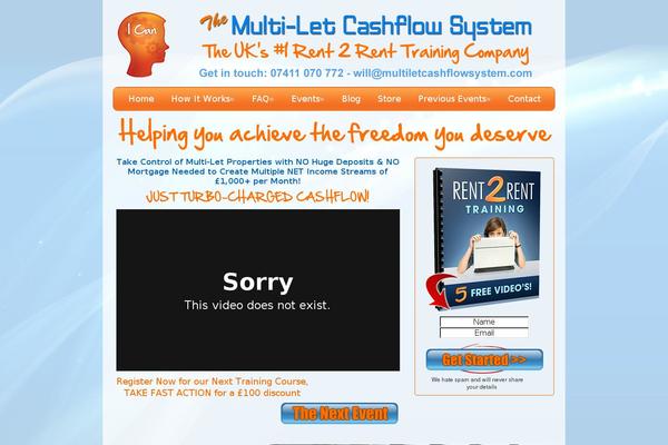 multiletcashflowsystem.com site used Genesis