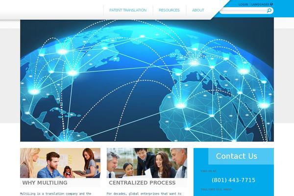 multiling theme websites examples