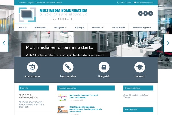 multimediakomunikazioa.info site used Multimedia
