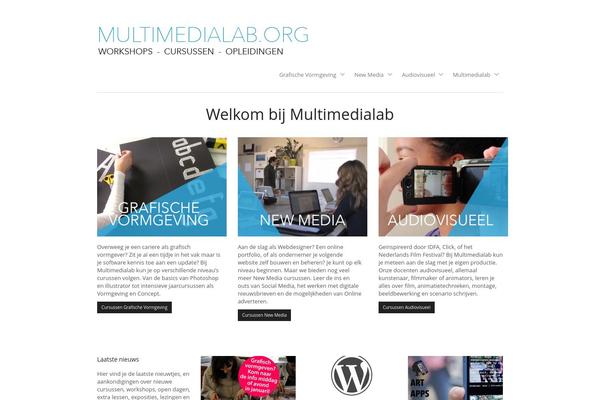 multimedialab.org site used Mk24-theme