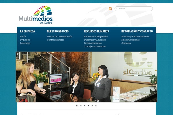 multimediosdelcaribe.com site used Multimedios