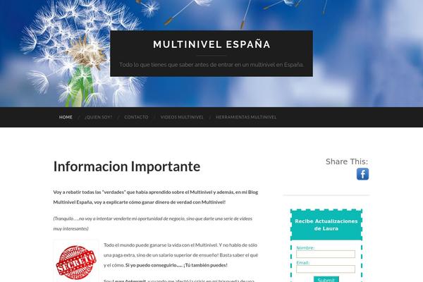 multinivelespana.com site used Hemingway