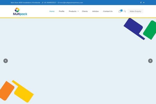BeTheme Child theme site design template sample