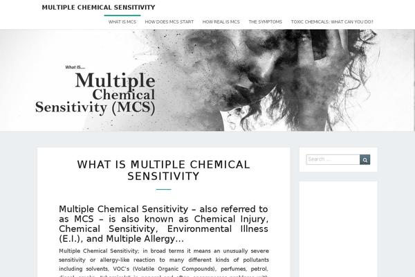 multiplechemicalsensitivity.org site used Nisarg