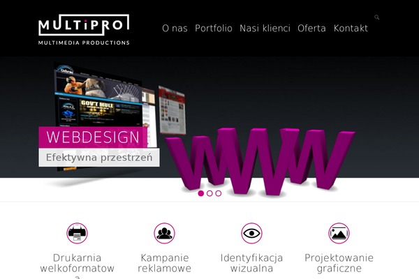 multipro.com.pl site used Interface