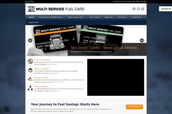 multiservicefuelcard.com site used Modernize