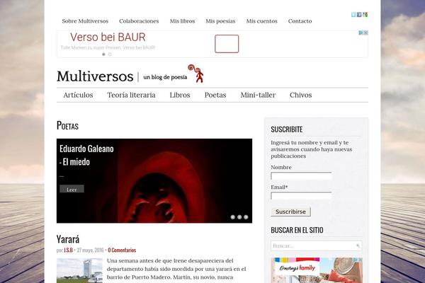 multiversos.com.ar site used Multiversos