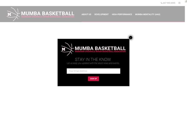 mumbabasketball.ca site used Bigslam