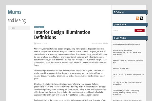 Apex theme site design template sample