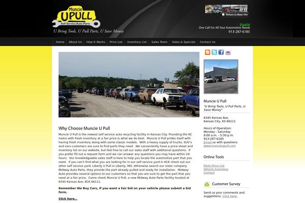 muncieupull.com site used Midwayauto-libertyupull