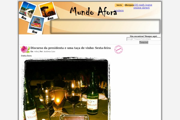 Twenty Ten theme site design template sample