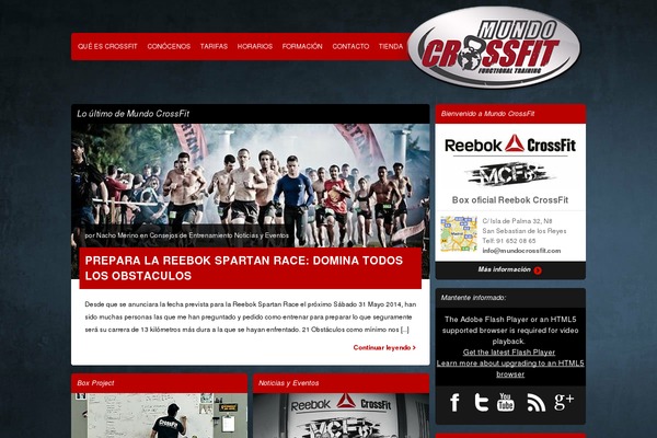 crossfit-theme theme websites examples