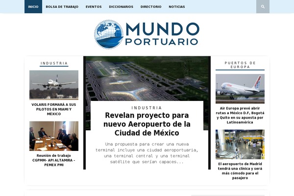 mundoportuario.com site used Mitema
