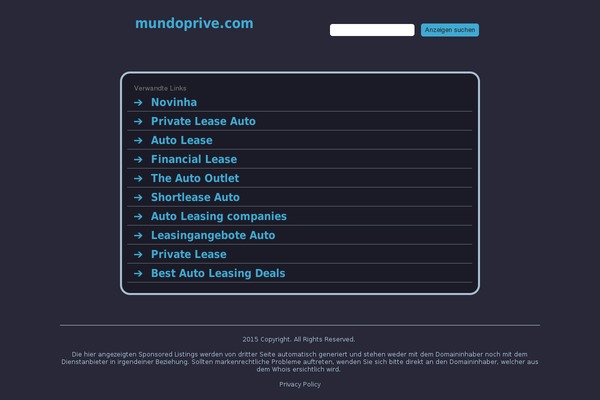 mundoprive.com site used Newspapertimes-multiple