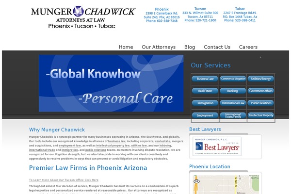 mungerchadwick.com site used Munger-upswing