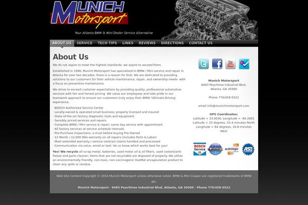 Mystique theme site design template sample