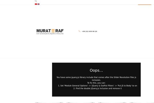 muratraf.com site used Tisistem