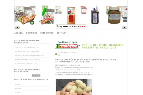 mures-blanches.com site used Laboratoirebiologiquement
