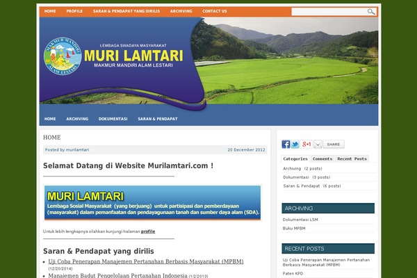 murilamtari.com site used Zonic