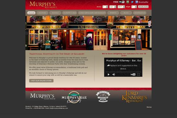 Murphy theme site design template sample