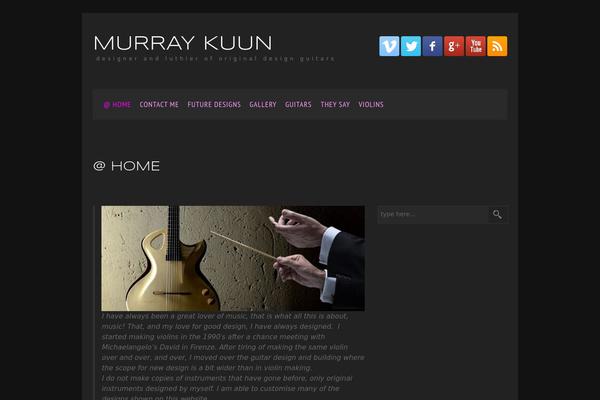 murraykuun.com site used My-lovely-theme