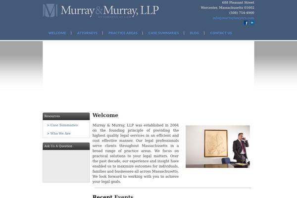 Murray theme site design template sample