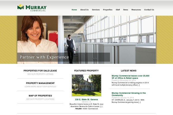 Murray theme site design template sample