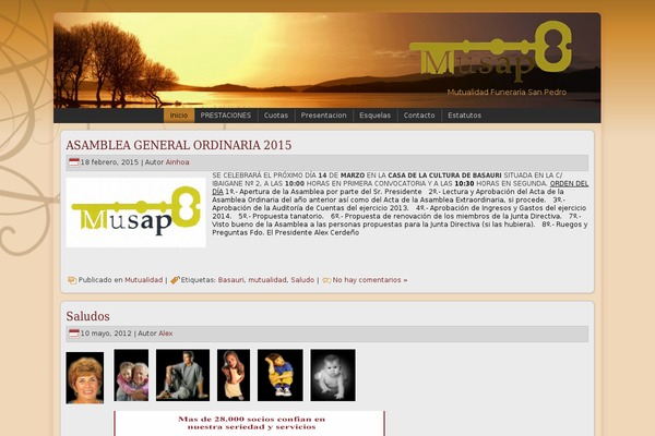 musap.es site used Mutualidad2
