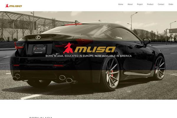 Avada theme site design template sample