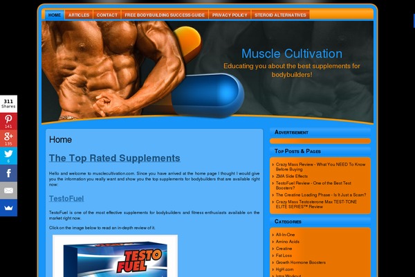 bodybuilding_supplements theme websites examples